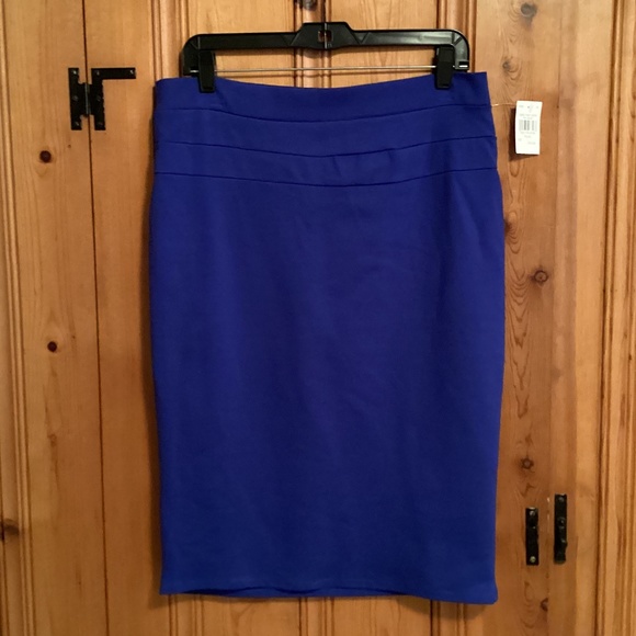 Rainbow Dresses & Skirts - NWT Royal Blue Skirt
